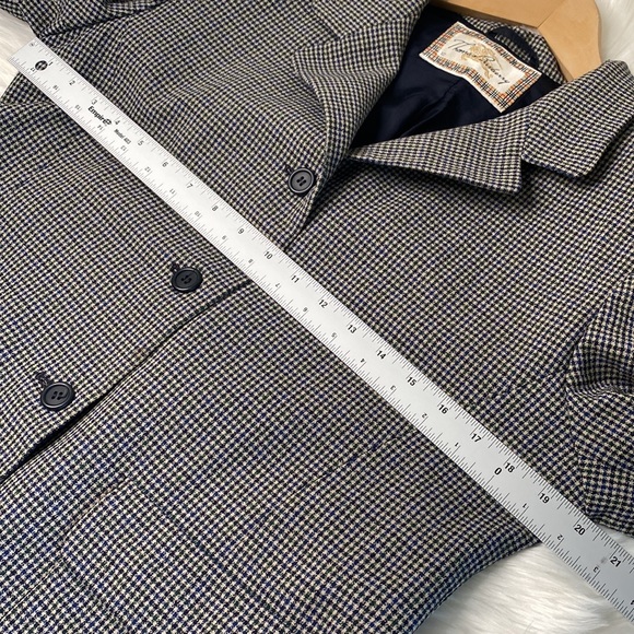 Thomas Burberry wool blend blazer size 12 - Picture 9 of 10